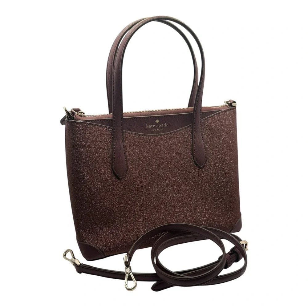 Kate Spade Shimmy Glitter Satchel – Deep Nova (Style K4625) – Excellent Used Con - Picture 6 of 11